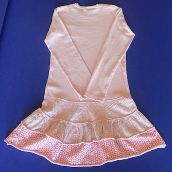 Naartjie Kid Pink Long Sleeve Dress Girls Size 10 - Picture 3 of 3